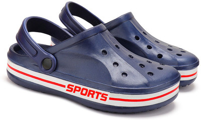 BERSACHE Men Clogs(Blue , 7)