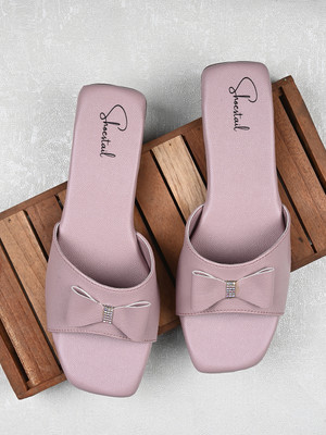 Shoestail Women Flats(Pink , 5)