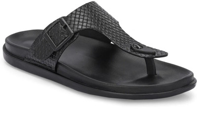 missas group Men Sandals(Black , 7)