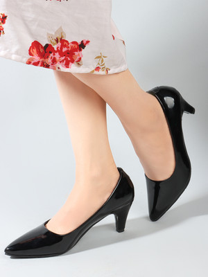 Denill Women Heels(Black , 8)