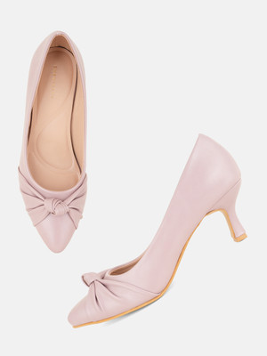 CHEMISTRY Women Heels(Tan , 4)