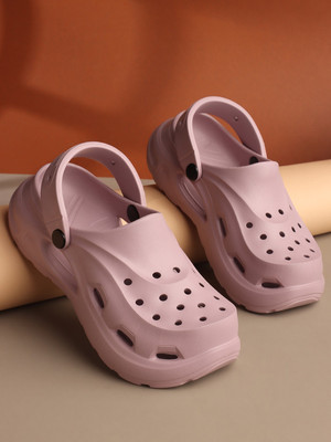 Alishtezia Women Clogs(Pink , 6)