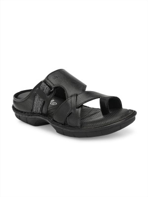 Hitz Men Sandals(Black , 5)