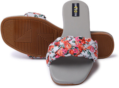 Bambam Women Flats(Grey , 4)