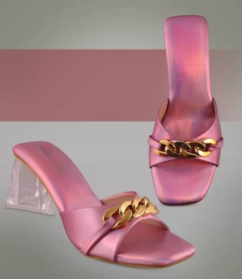 TPMS ENTERPRISES Women Pink Heels