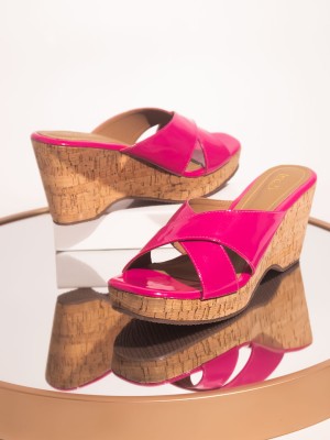 Inc.5 Women Heels(Pink , 5)