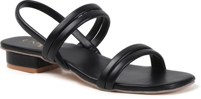 uniquestteps Women Heels(Black , 7)