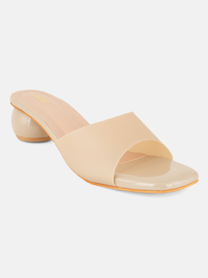 LAVIE Women Heels(Tan , 7)