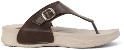 Cozy Wear Women Flats(Brown, Beige , 6)