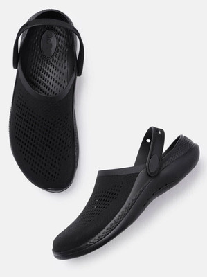 Souk LITE OFF RIDE 360 BLACK STRAP Souk Men Clog Men Clogs(Black , 11)