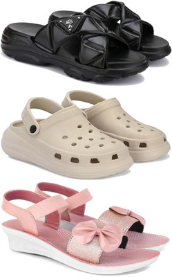 Pennen Women Flats(Pink , 8)