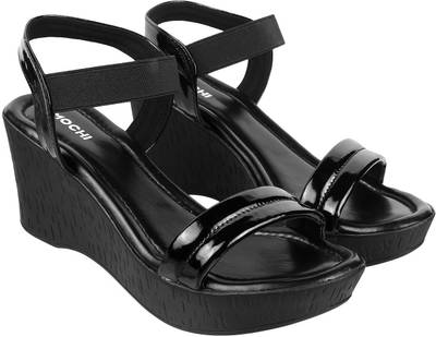 Mochi black 2024 wedges