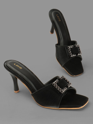 LAVIE Women Heels(Black , 7)