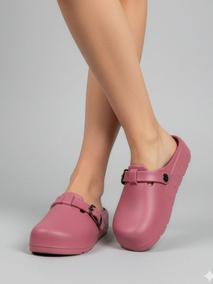 HRX by Hrithik Roshan Women Clogs(Pink , 7)