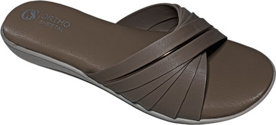 ORTHO SHEETAL Women Flats(Beige , 8)