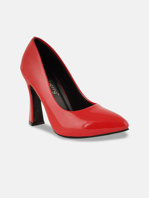 Dressberry Women Heels(Red , 7)