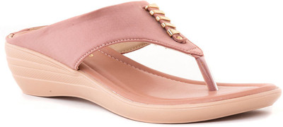 Khadim's Lightweight Comfort Extra Soft Trendy Premium Stylish Women Heels(Pink , 6)