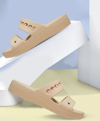 CROCS Women Flats(Beige , 8)