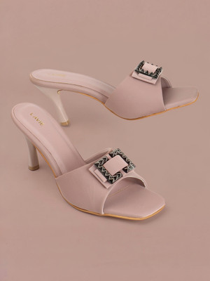 LAVIE Women Heels(Pink , 7)
