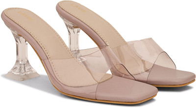 LAVIE Women Heels(Purple , 5)
