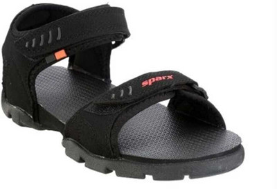 Sparx SS 101 Men Flats(Black, Black , 10)