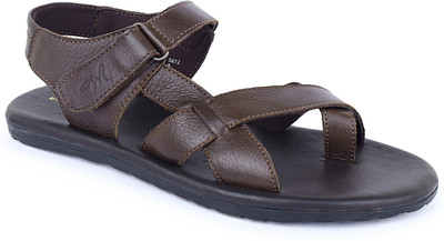 Mardi Gras Men Sandals(Brown , 7)