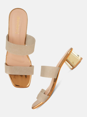 Dressberry Women Heels(Copper , 4)