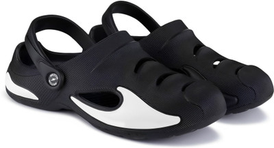 BRUTON Clogs For Men(Black , 10)