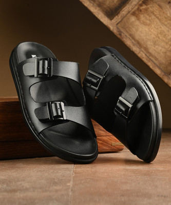 KILLER Slippers | Comfortable Trendy Casual Daily Wear Gents Sandals For Longer Wear | Men Sandals(Black , 10)