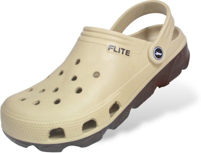 FLITE Men Clogs(Brown , 9)