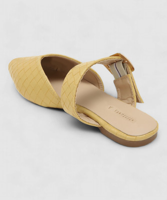 VAN HEUSEN Women Flats(Yellow , 3)