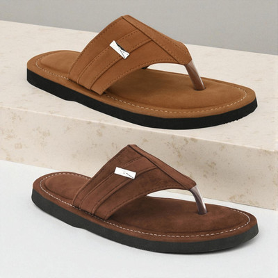 rajeraj Men Sandals(Brown, Tan , 11)