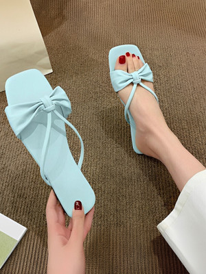 Trendy Feet Women Flats(Blue , 9)