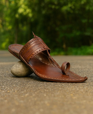 Kolhapuri Men Sandals(Brown , 11)