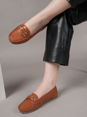 Mast & Harbour Bellies For Women(Tan , 3)