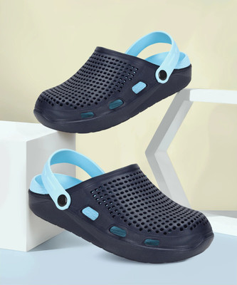 Paragon A1EVK10916G Clogs For Men | Water Resistant | Ultra Soft | Durable , Lightweight Men Sandals(Blue , 6)