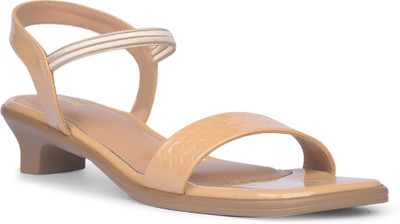Bata Women Heels(Tan , 5)