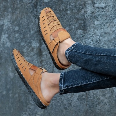 Rowlans Men Casual(Tan , 9)