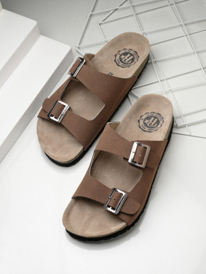 Roadster Men Flats(Brown , 7)