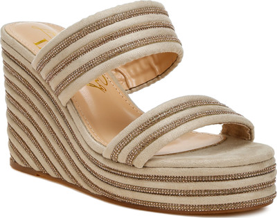 London Rag Women Heels(Beige , 3)