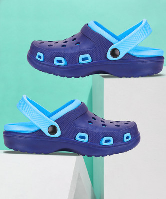 BERSACHE Men Clogs(Blue , 9)