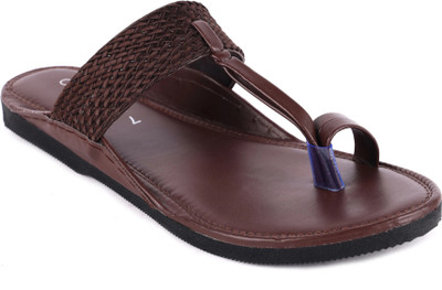 CANVI Men Sandals(Brown , 6)