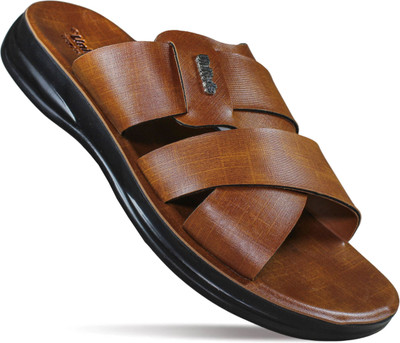 UNITEDS PU Men Sandals(Tan , 7)