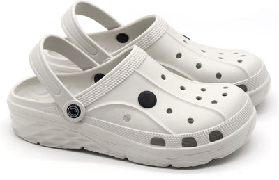 FASH N FOOT Men Clogs(Grey , 8)