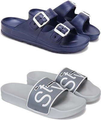 Pennen Men Clogs(Blue , 6)