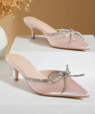 MIYOKO Women Heels(Pink , 3)