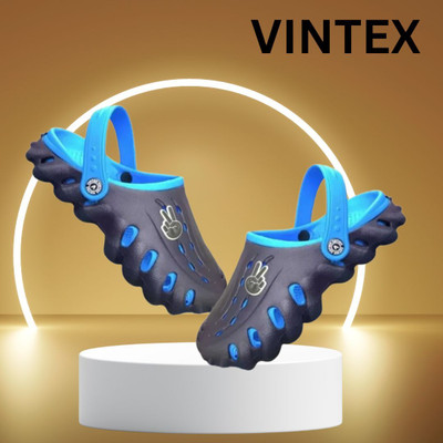 Vintex Men Sandals(Blue , 8)