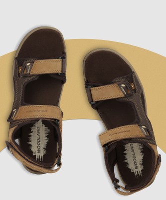 WOODLAND Men Sports Sandals(Brown , 9)