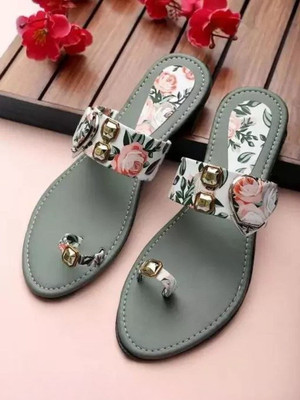 Shadow X Women Flats(Green , 5)