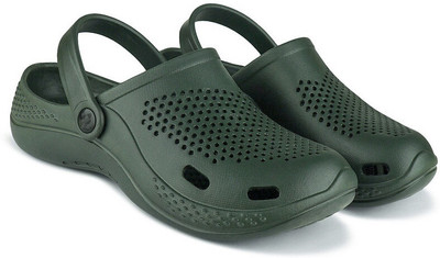 SHOEFLY Extra Soft Ortho Care Orthopaedic Diabetic Comfortable Flip-Flop Slides For Men Men Sandals(Olive , 9)